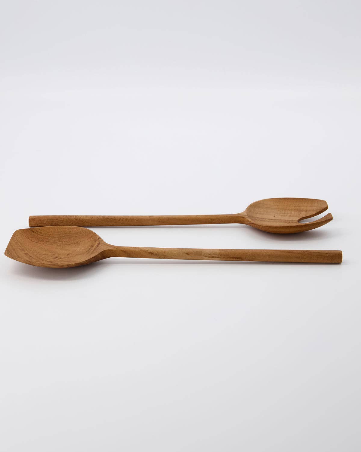 Bali Harvest - Wholesale Serving Utensil - Teak Wooden Salad Servers Set - Salad Spoon Fork Spatula3