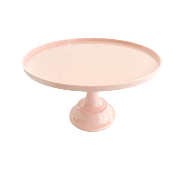 Sprinkles & Confetti Party Supplies - Wholesale Cake Stand - Light Pink Melamine Cake Stand | Cupcake Stand