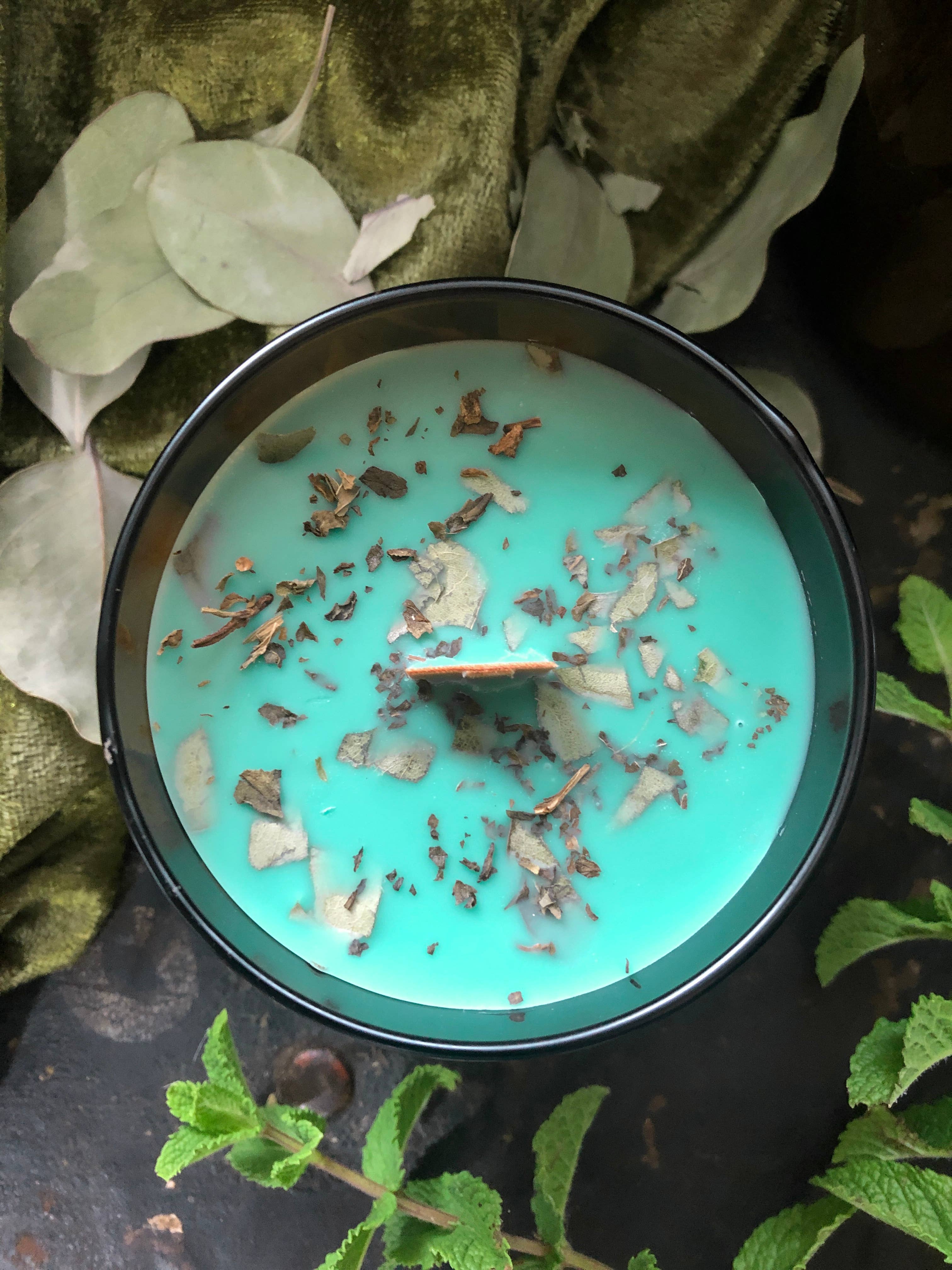 Bell & Candle - Wholesale Pot/gevulde kaars - Groene heksenkaars2