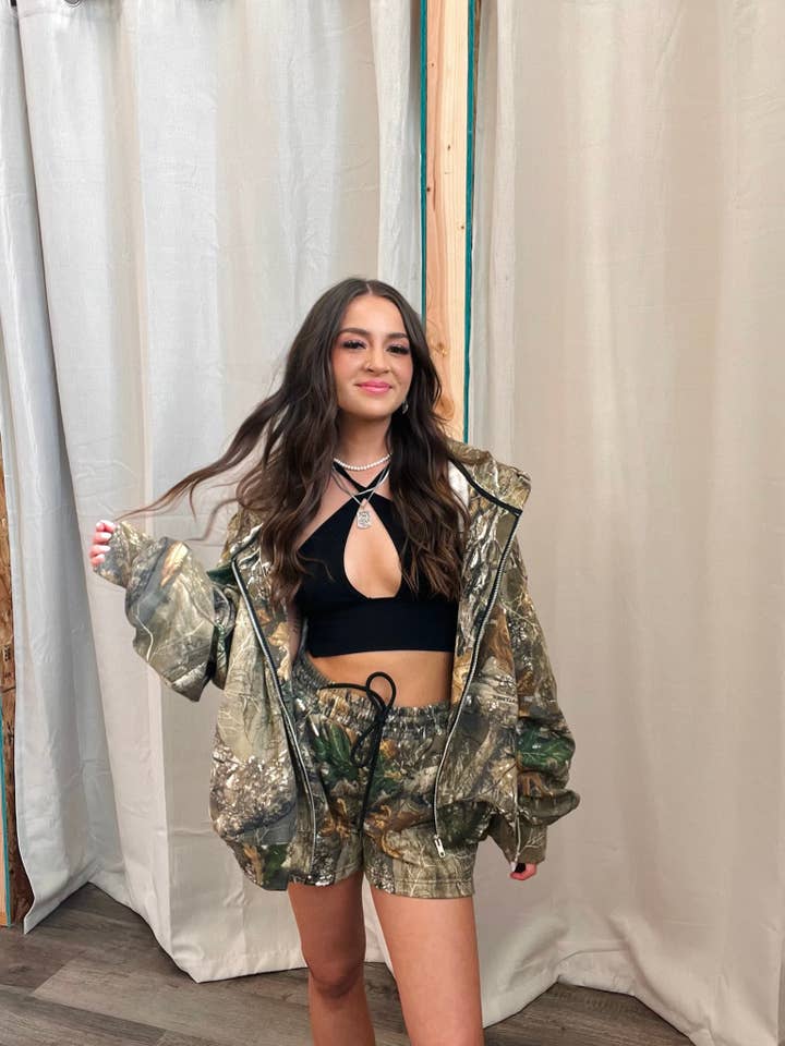 Happy Hour - Wholesale Korte broeken - Dames - Camo korte broek