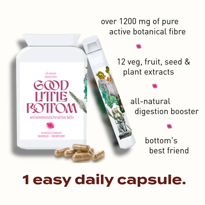 Good Little Bottom - Wholesale Oral supplement/vitamin - Good Little Bottom Fibre Supplement2