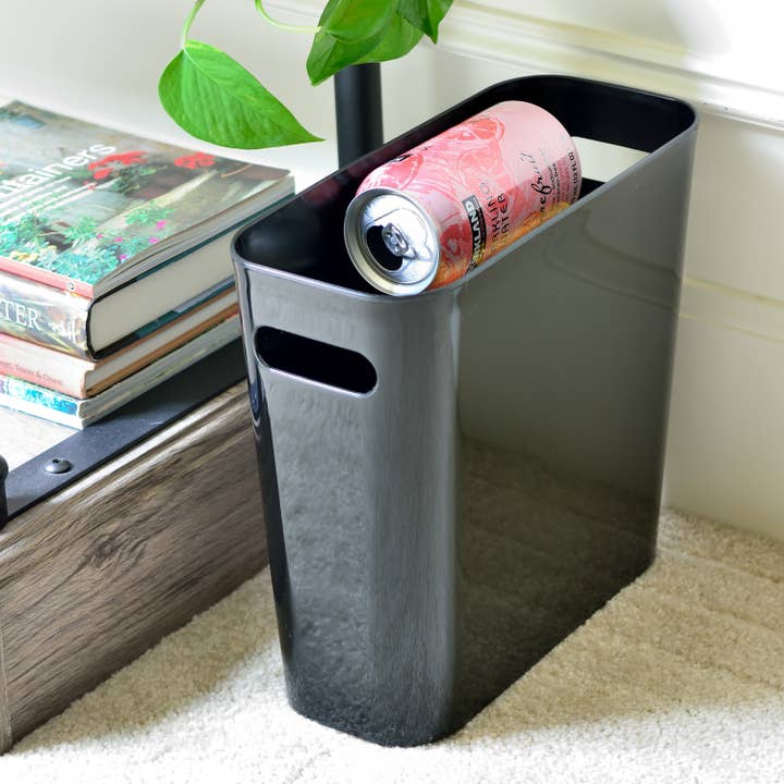 Youngever - Wholesale Trashcan/Trash Bin - Youngever 1.5 Gallon Slim Trash Can, Plastic Garbage Contain3