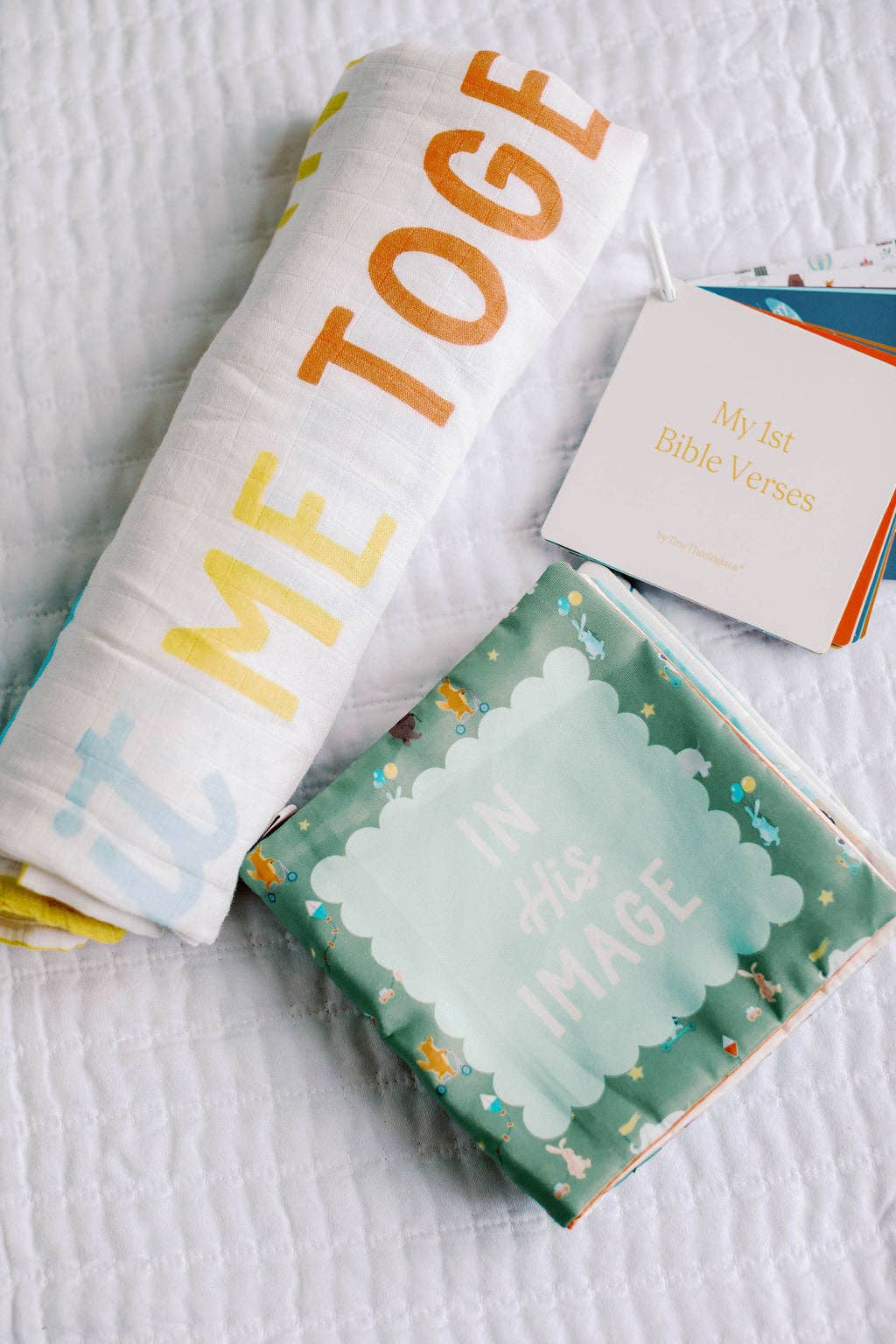 Tiny Theologians - Wholesale Bedding Blanket - Kids & Baby - Psalm 139 Muslin Baby Blanket14