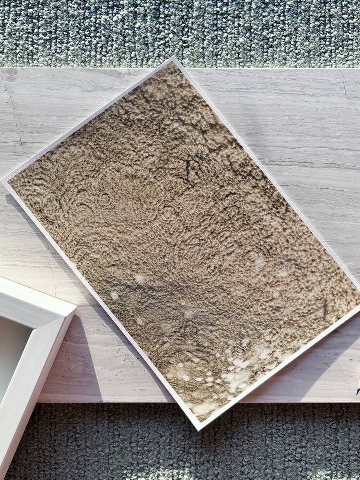 'Beach Coins' beach inspired fine art (print only) for wholesale by art+drift