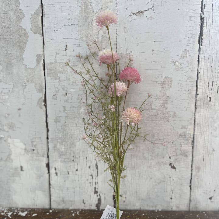 JanMichaels Art & Home - Wholesale Artificial Flowers - 24in Thistle Wildflower Spray