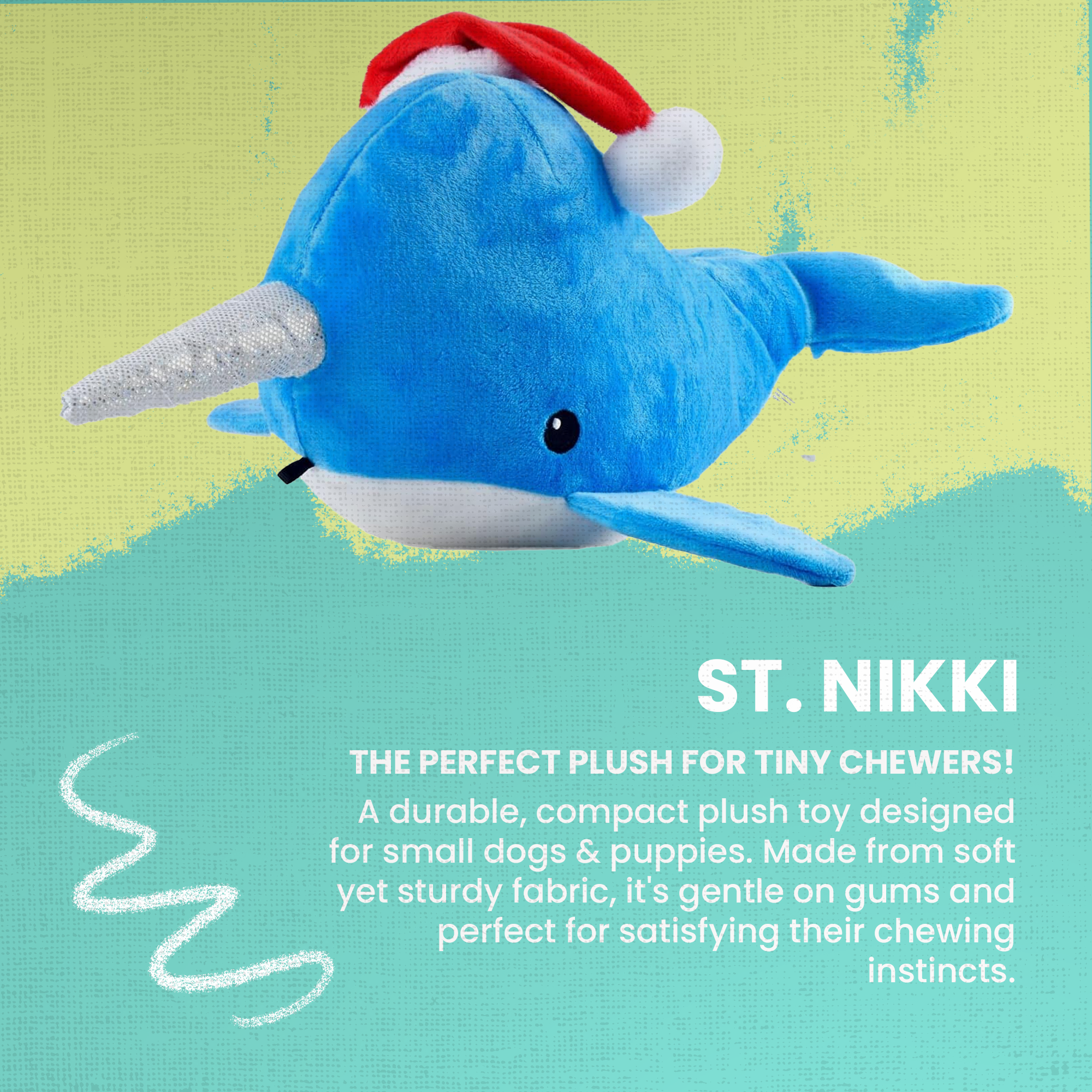 SnugArooz - Wholesale Pet Plush Toy - Dog - St. Nikki2