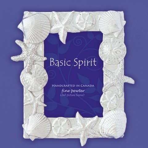 Marco de conchas de 5 x 7,6 cm. para venta al por mayor de Basic Spirit