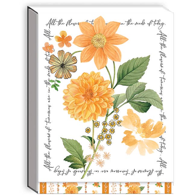 Pocket Notepad -Marigold for wholesale by Punch Studio