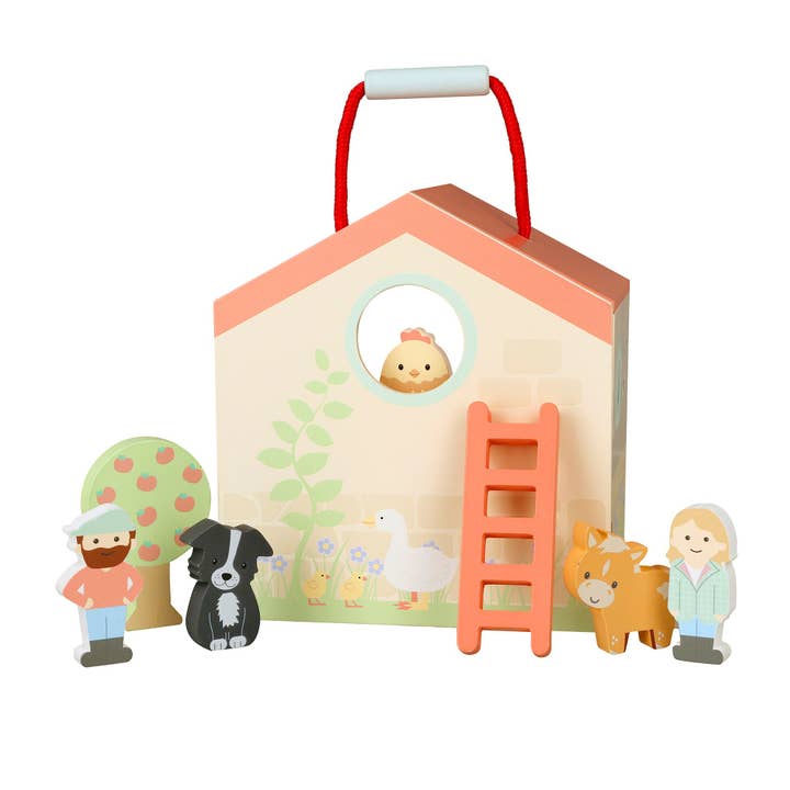 Orange Tree Toys - Wholesale Toy Set - Kids - NEW Farmyard Play Set