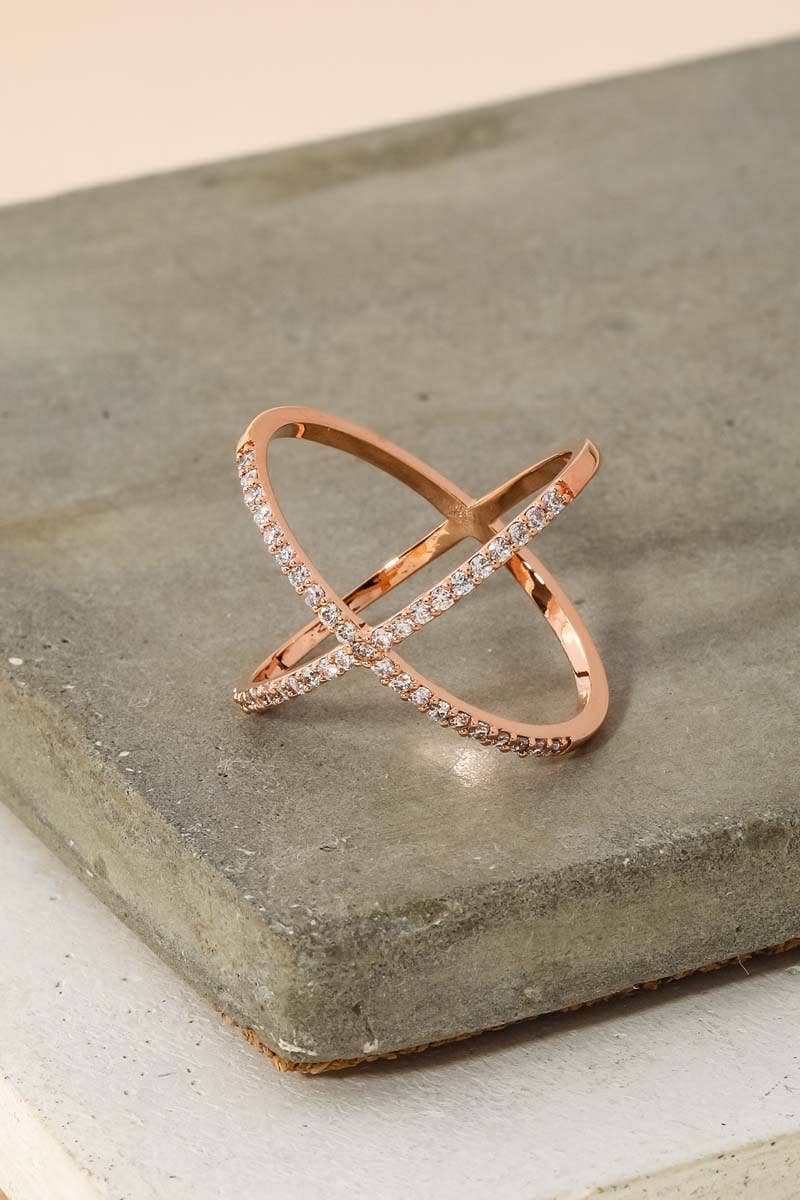 Anarchy Street - Vente Bague avec plusieurs pierres - Bague X Strass Délicate4