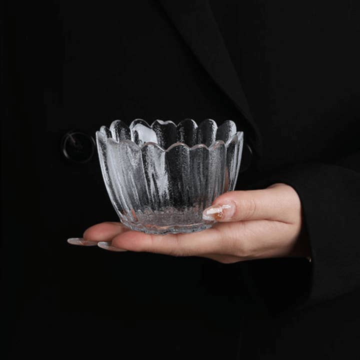 TsukiGlass - Vendita all'ingrosso Bicchieri da cocktail/superalcolici - Set di 4 bicchieri da whisky in cristallo giapponese Mizu