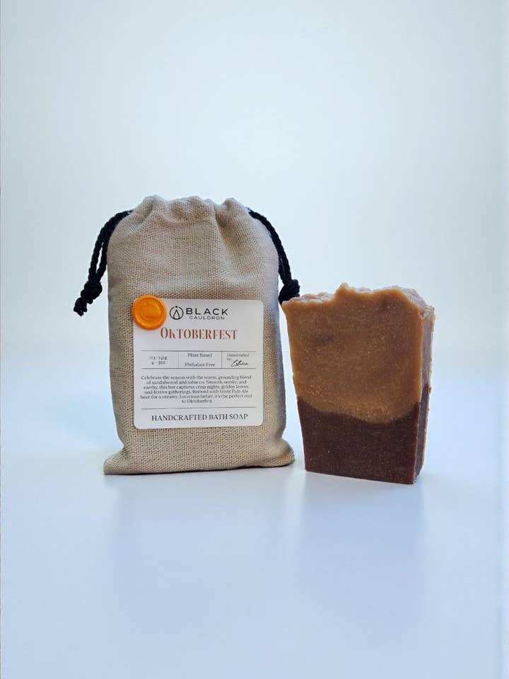 Oktoberfest - Face & Body Soap for wholesale by Black Cauldron Soap Co.