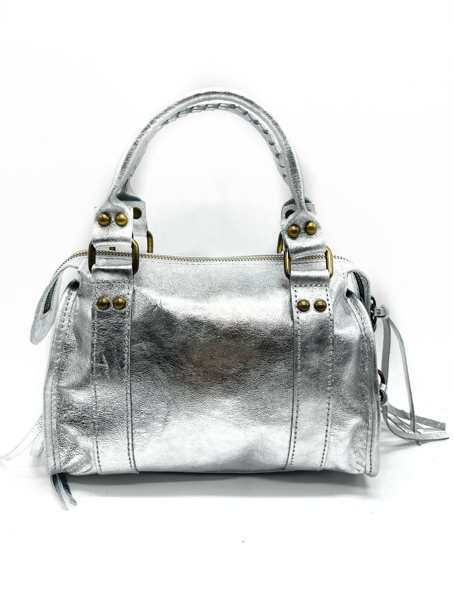 LINETA - Venta al por mayor Bolso con asas - Mujer - Bolso Boston de cuero de vaca - para llevar a mano y al hombro17