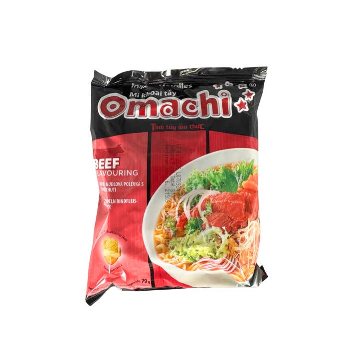 utoppa GmbH - Wholesale Ramen - OMACHI Instant Noodles Braised Beef 79g