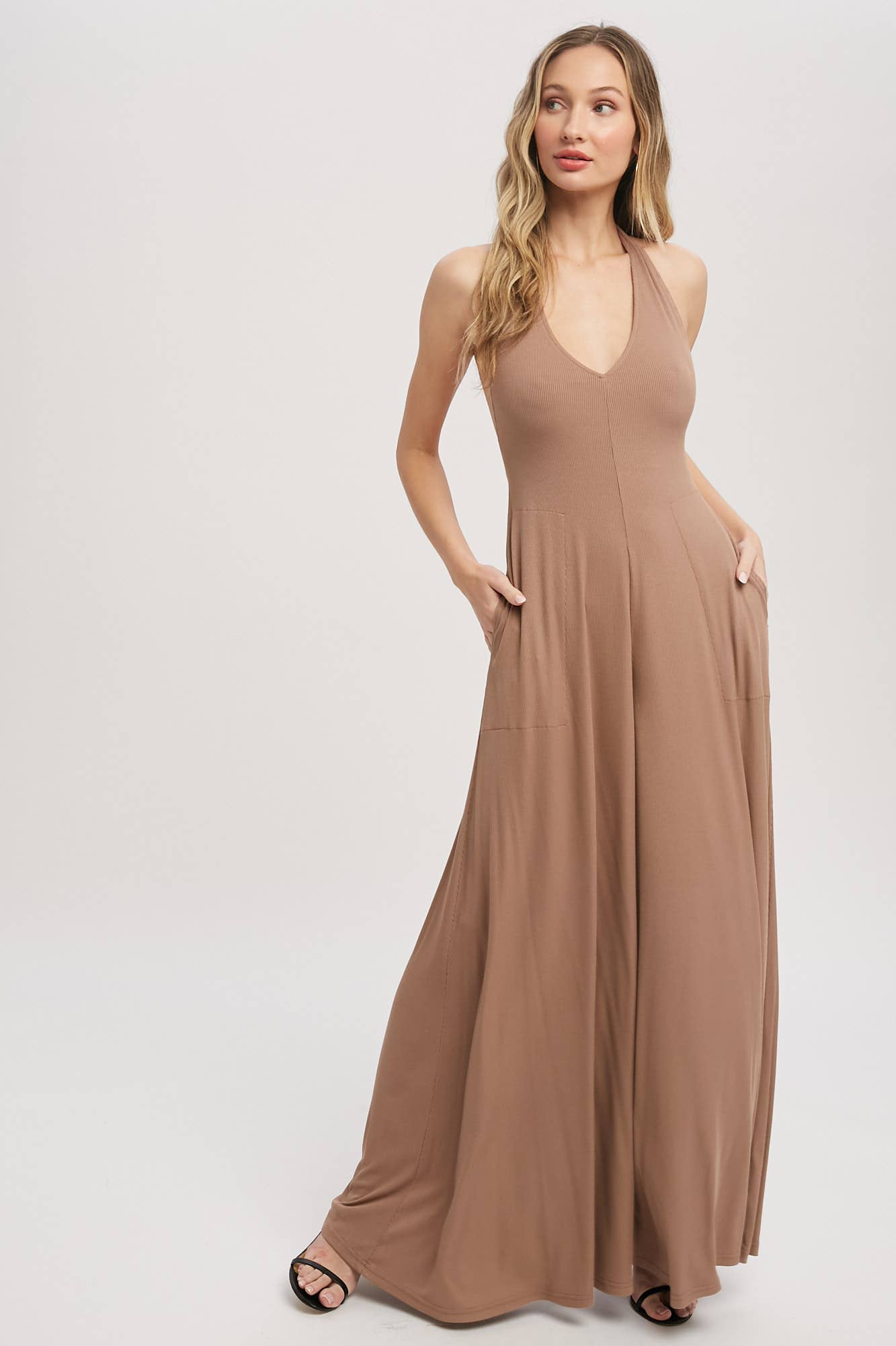 Bluivy - Wholesale Jumpsuit - Women's - WIDE LEG HALTER JUMPSUIT29