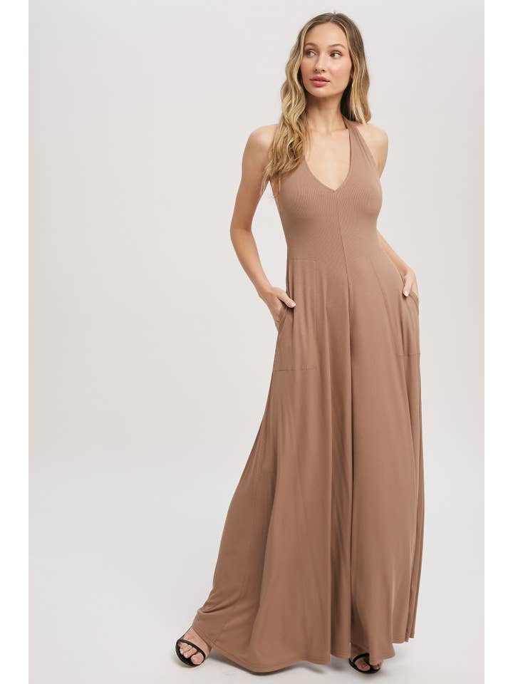Bluivy - Wholesale Jumpsuit - Women's - WIDE LEG HALTER JUMPSUIT29
