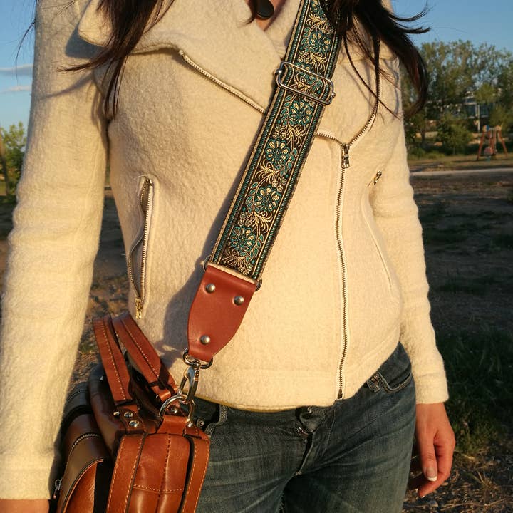 Maria's Valley - Venta al por mayor Correa de bolso - Mujer - Correa de bolso Aileen Azul (bolso no incluido)5