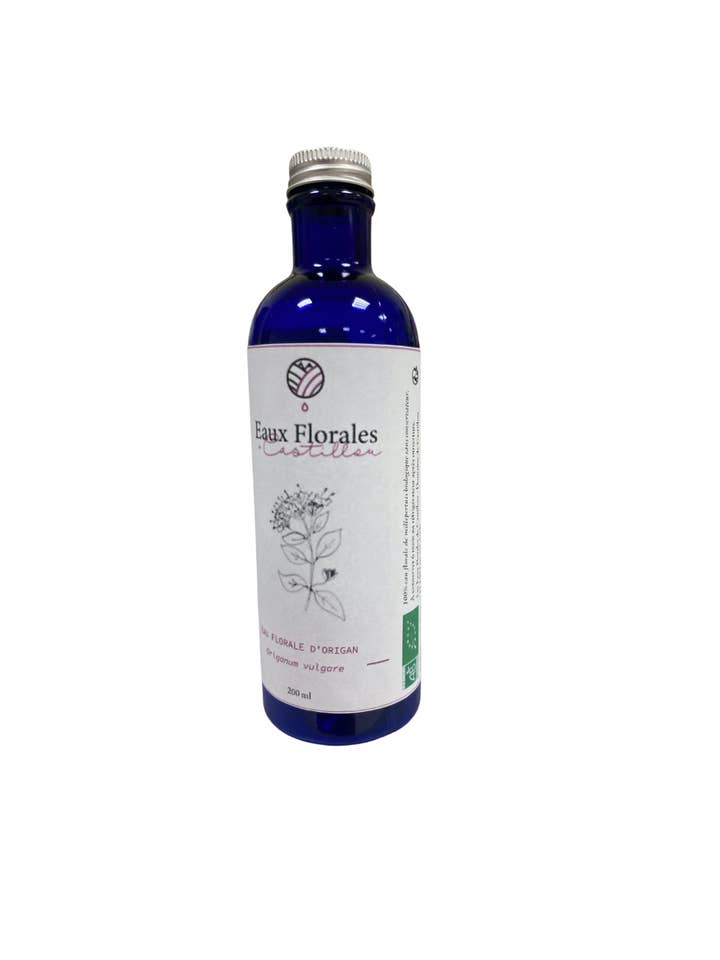 Bio-Oregano-Blütenwasser - 200 ml für den Großhandel von Eaux Florales de Castillou