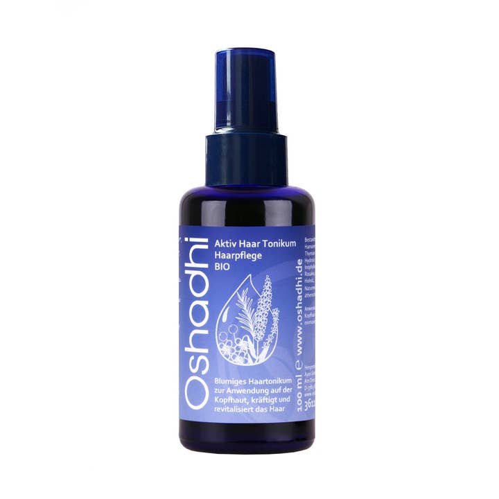 Aktiv Haar Tonikum BIO für den Großhandel von Oshadhi
