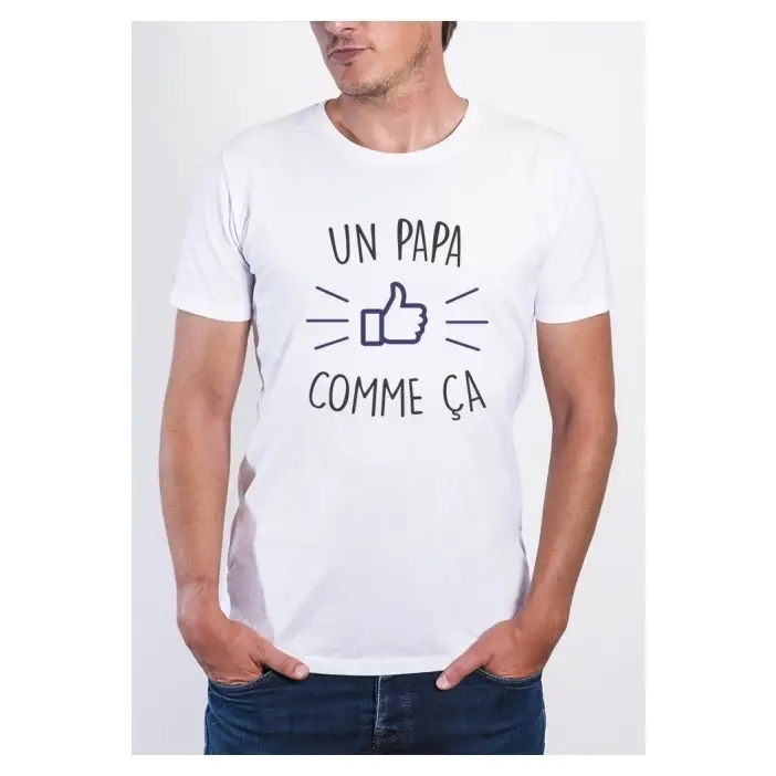 Tshirt Corner - Wholesale Screen Printed T-Shirt - Men's - Men's T-shirt - A dad like that1