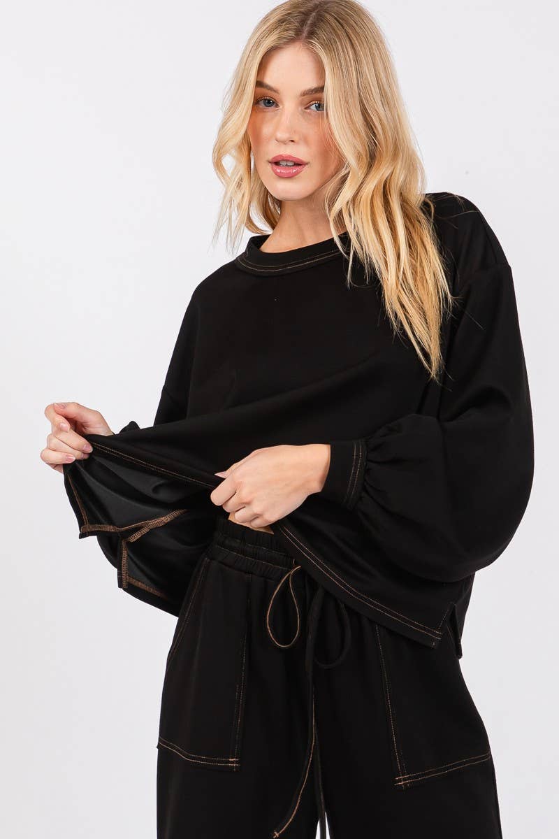 Sewn and Seen - Wholesale Lounge Set - Women's - SCUBA TOP AND PANT SETS27