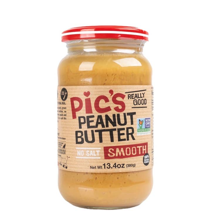 Smooth No Salt PB for wholesale by Pic's Peanut Butter