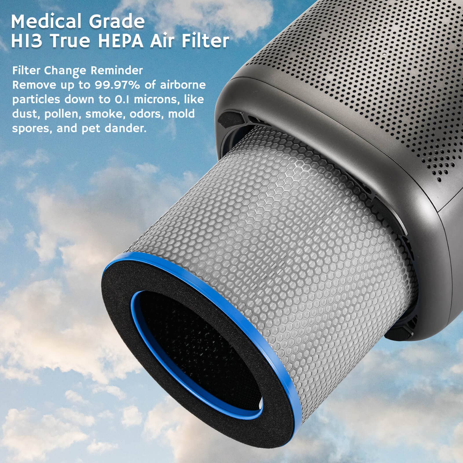 Airthereal - Wholesale Air Purifier - AGH550 H13 HEPA Medical Grade Filter Replacement5