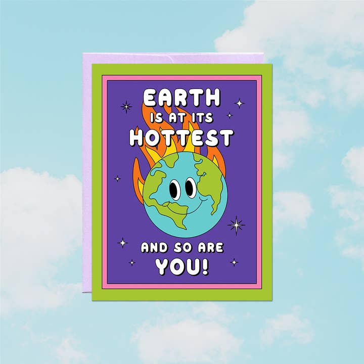 Party Mountain Paper co. - Wholesale Birthday Card - Hottest Earth | Last Chance