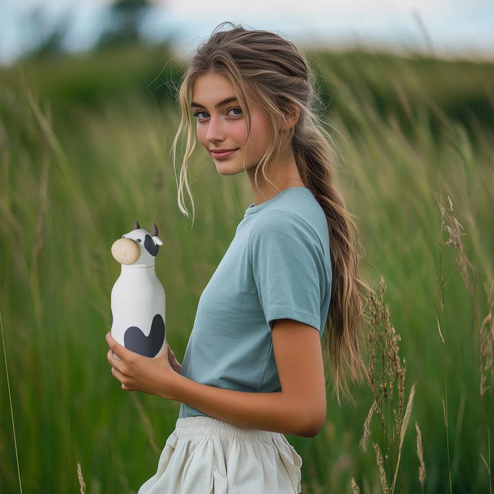 ASOBU – wholesale Water bottle – Cow Bestie Bottle2