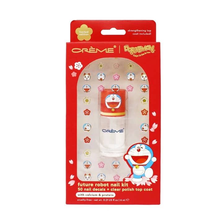 The Crème Shop x Doraemon Nail Decal Kit (Limited Edition!) for wholesale by Crover