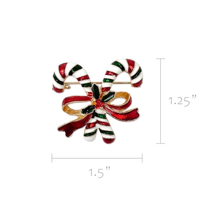 Wrapables.com - Wholesale Brooch - Wrapables Christmas Crystal Rhinestone Brooch Pin33
