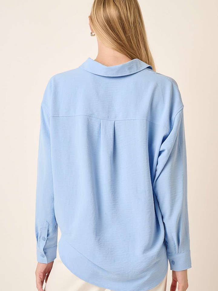 mittoshop - Wholesale Button Down Shirt - Women's - AIRFLOW BUTTON DOWN LONG SLEEVE SHIRT7