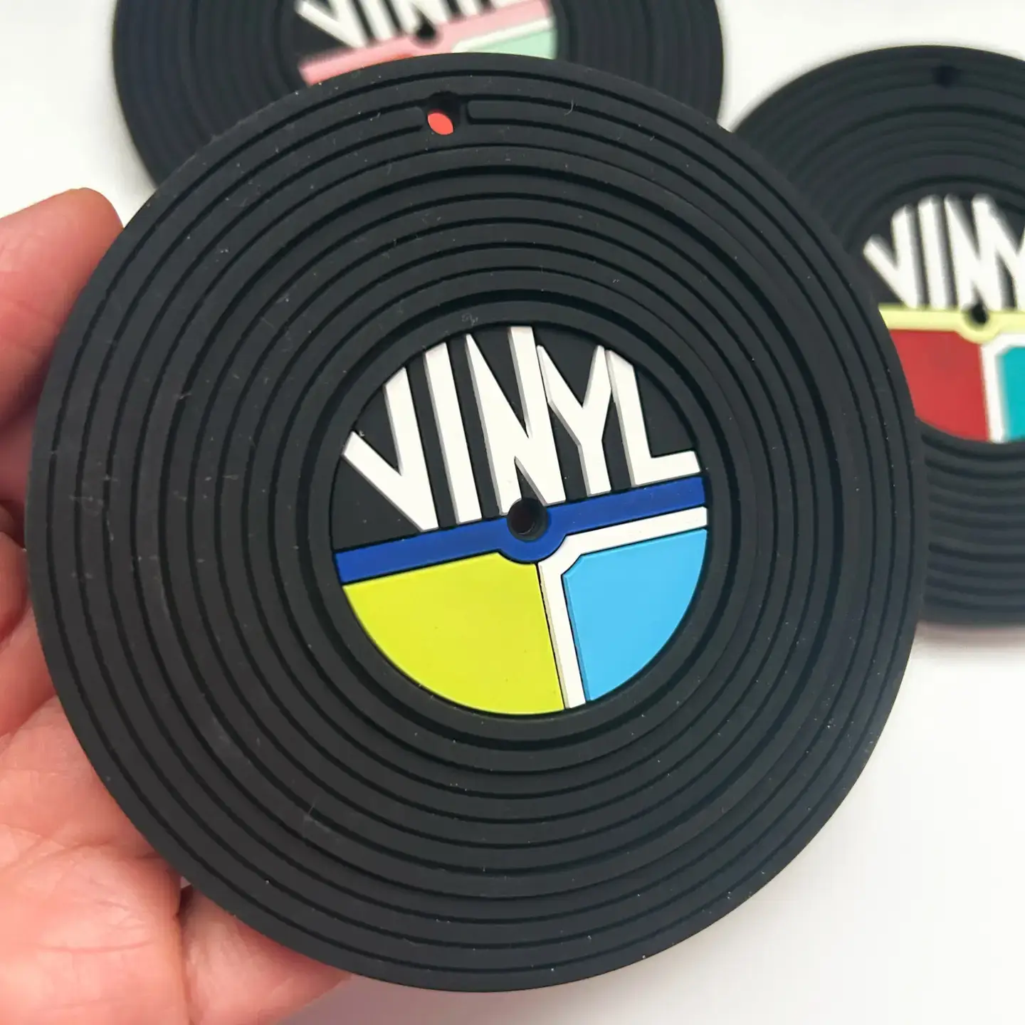 Gummy Chic – wholesale Teether (not clip-on) – Baby – Vinyl Record Silicone Baby Teether Toy for Music Lovers 0