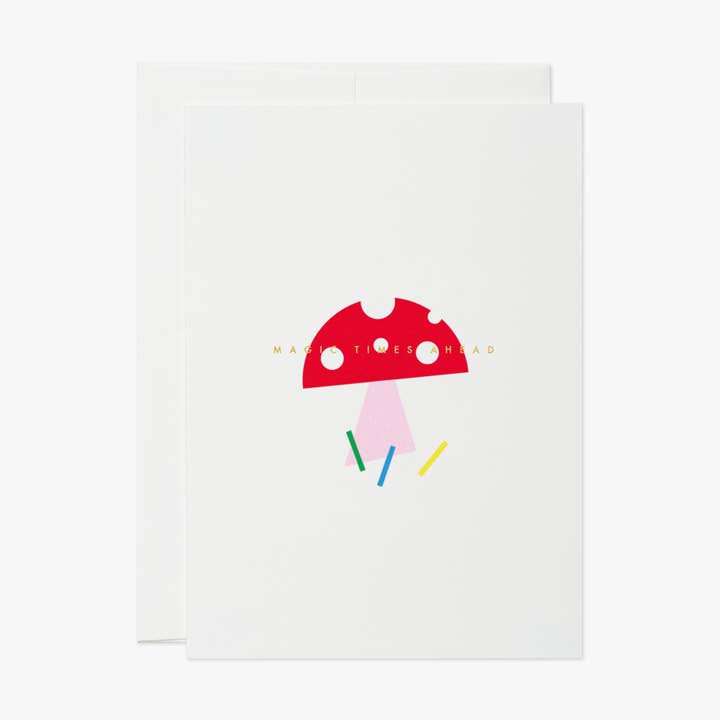 thie studios - Wholesale Birthday Card - magic mushroom – greeting card, birthday, encouragement