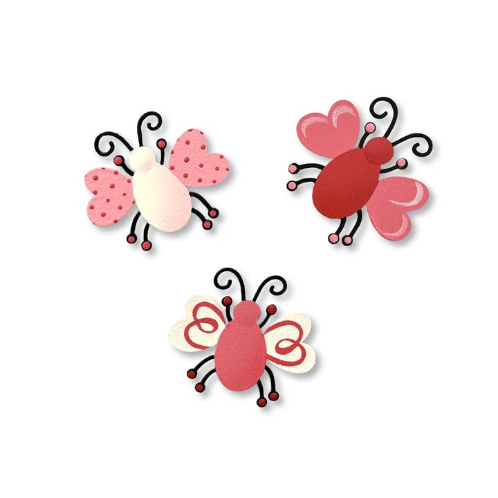 Love Bug Magnets S/3 for wholesale by Roeda Studio
