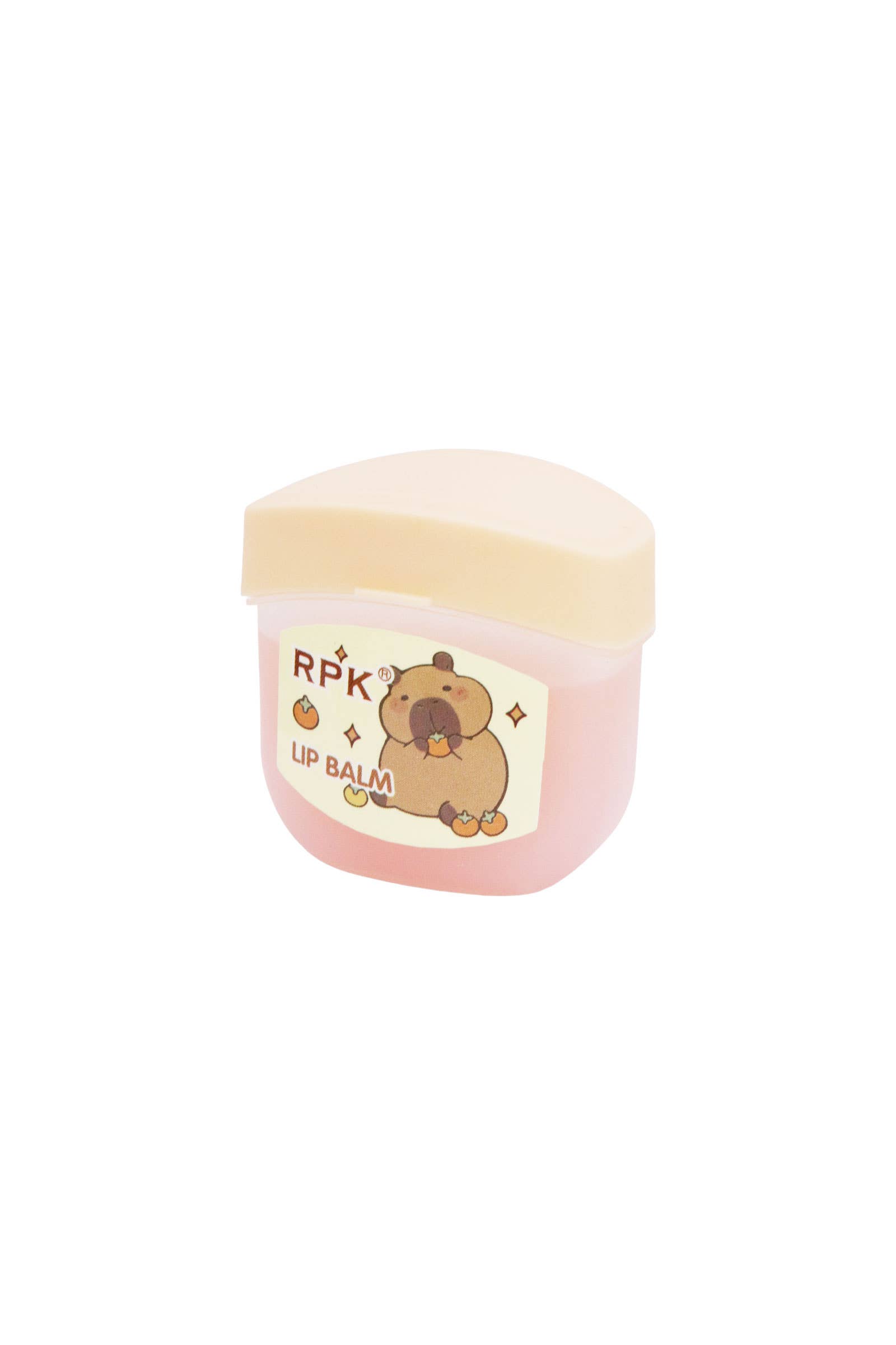 AS SHOWN 2-in-1 Capybara Hand Lotion And Lip Balm for wholesale on Faire7