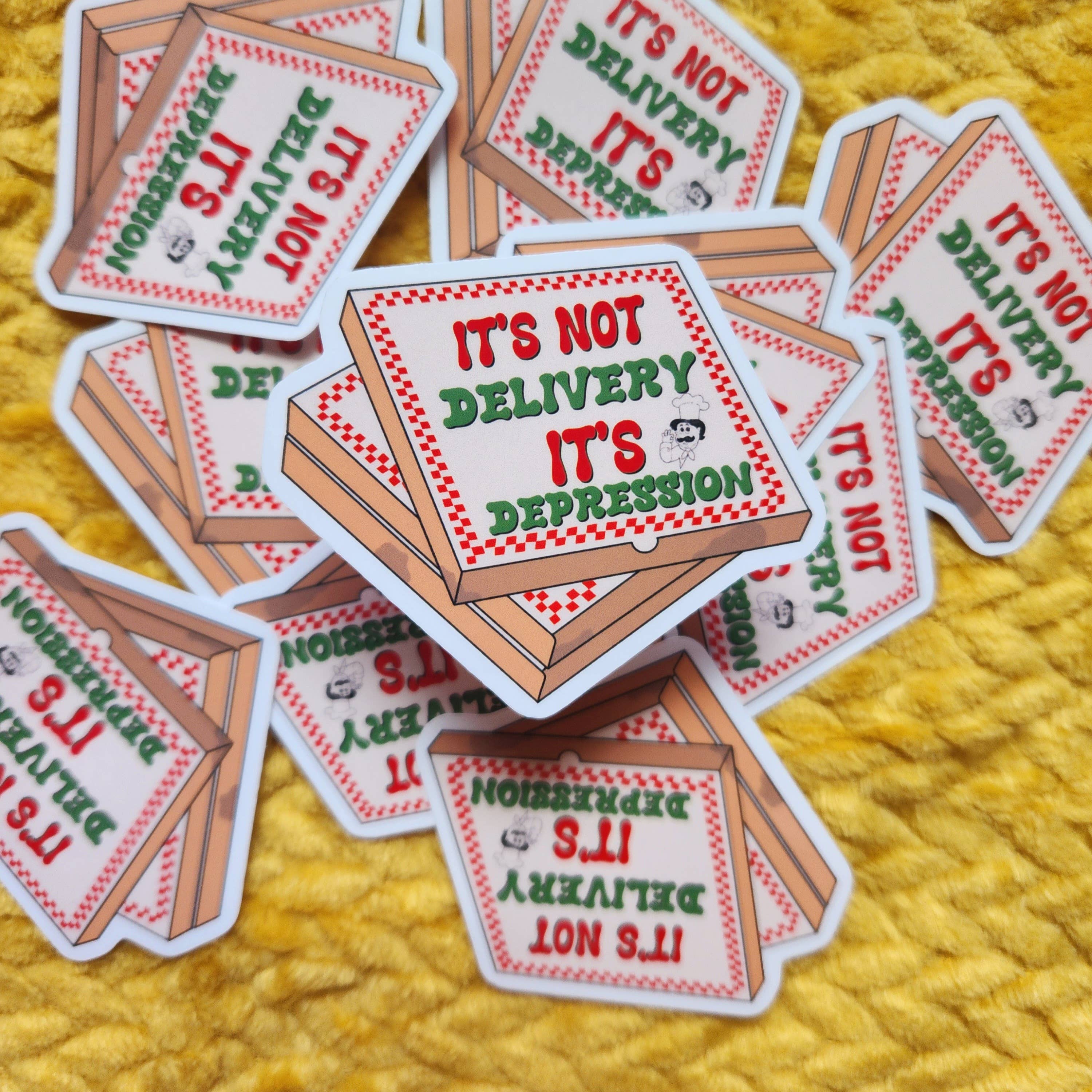 Luxe Trauma - Wholesale Sticker - Funny Depression sticker2