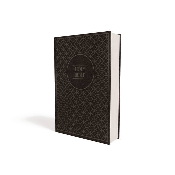 HarperCollins Christian Publishing - Wholesale Religion - NIV Value Thinline Bible Large Print Leathersoft Gray/Black6