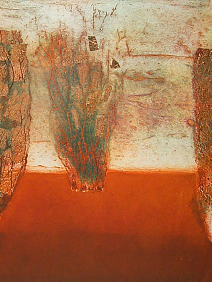 Golden Magic Trees I for wholesale by Brenda Hartill