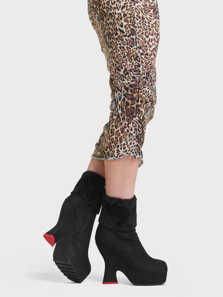 Bottines à plateforme épaisse Cause For Concern pour la vente par LAMODA