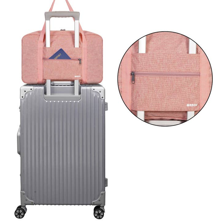 wandf - Wholesale Weekender Bag - Women's - Airplane Personal Item Travel Bag Best Underseat Bag WF112256