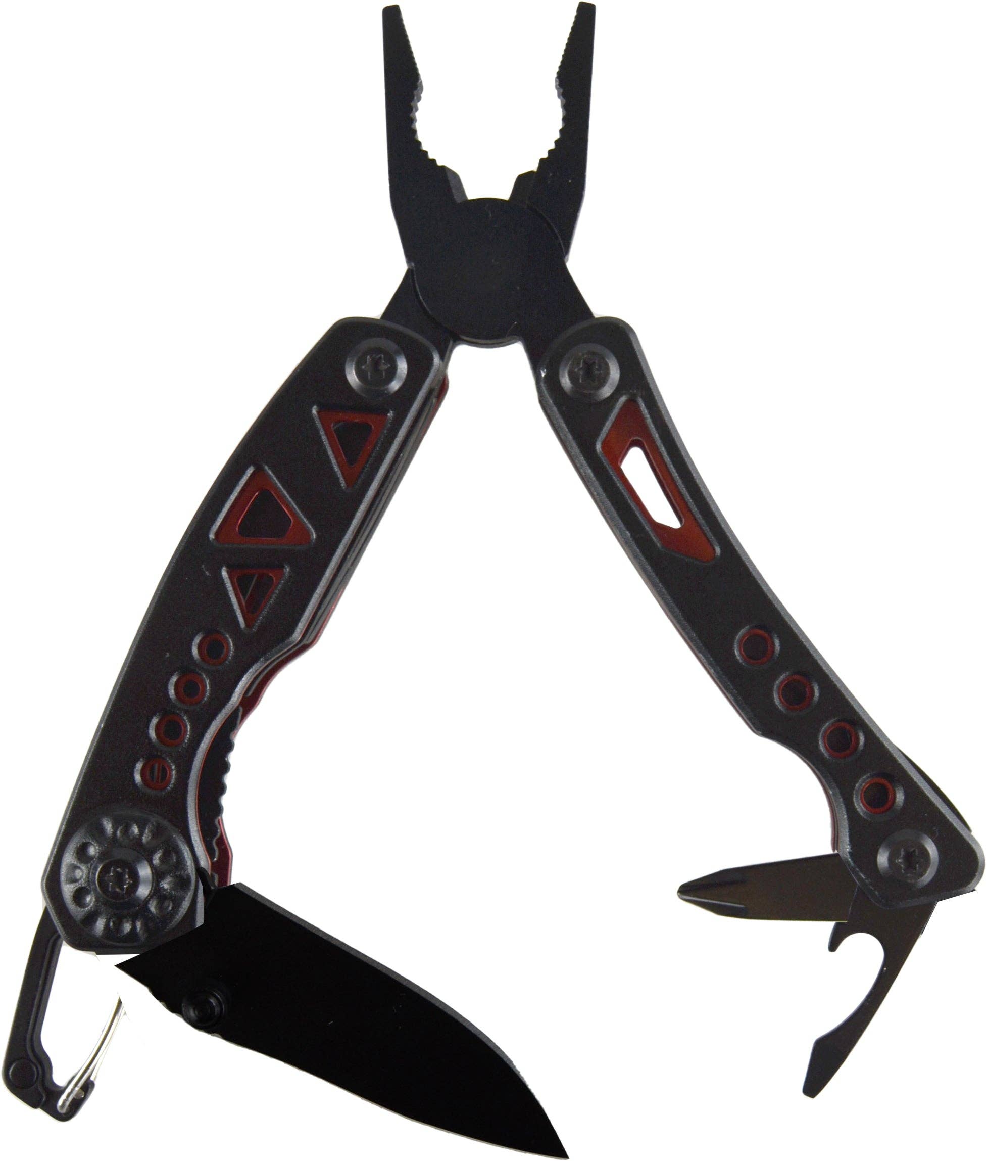 Novelty Brands - Wholesale Pocket Knife/Holder - Tac Gear Stainless Steel Multi-Tool Knife - 6/Display3