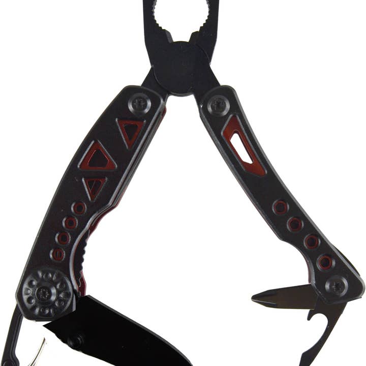Novelty Brands - Wholesale Pocket Knife/Holder - Tac Gear Stainless Steel Multi-Tool Knife - 6/Display3