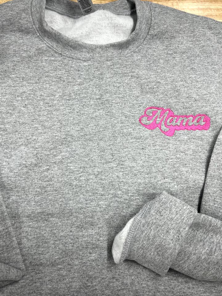 Sudadera Mama bordada para venta al por mayor de SGB Wholesale