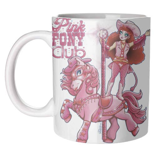 Muggar ”Pink Pony Club II” för wholesale av ART WOW