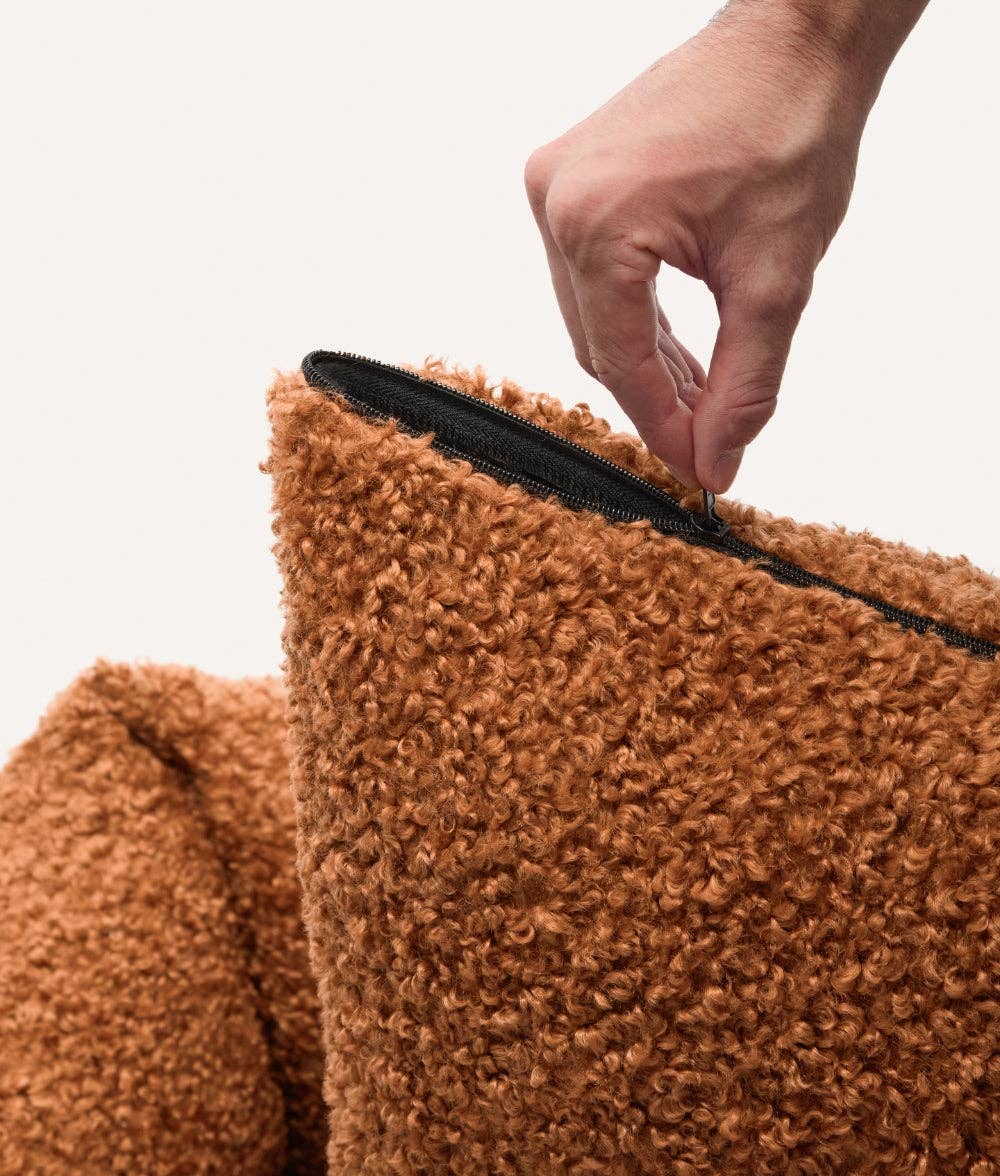 CAFIDE - Wholesale Pet Bed - Cat/Dog - Mustard Snozy Fleece Bed Cover1