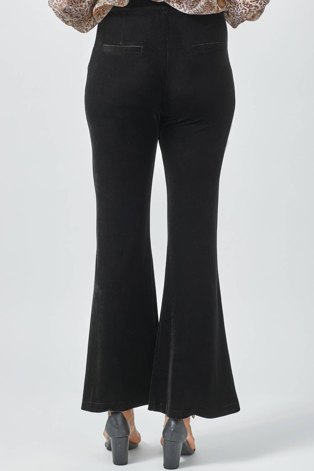 Mystree - Vendita all'ingrosso Pantalone - Donna - Pantaloni Flare in velluto 6030013