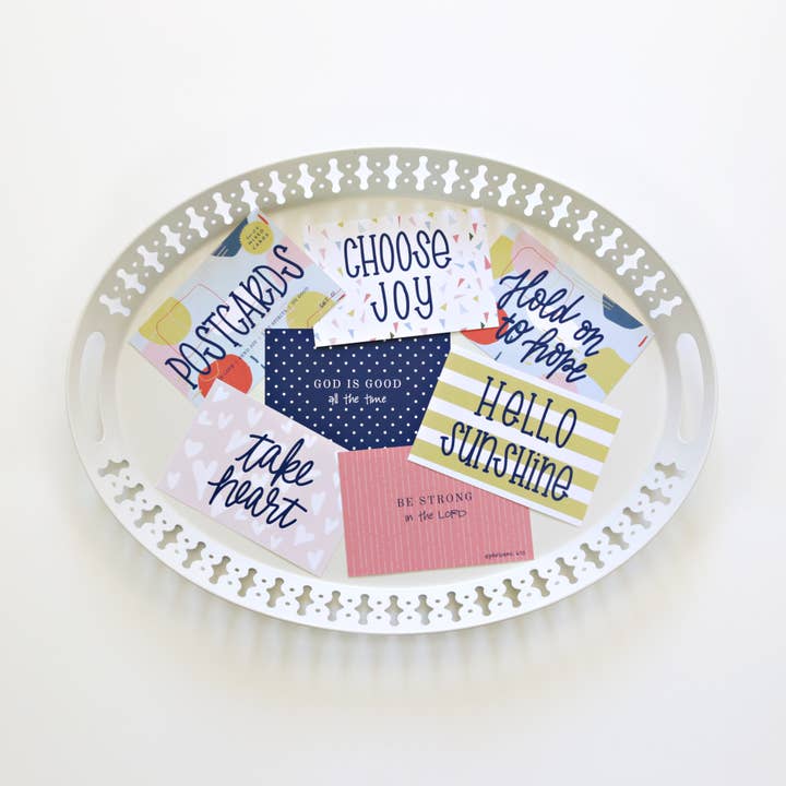 Muscadine Press - Wholesale Postcard Set - Encouraging Postcards, Set 11