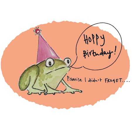 Hanxmade – wholesale Födelsedagskort – Grattis på födelsedagen - om du glömde!1