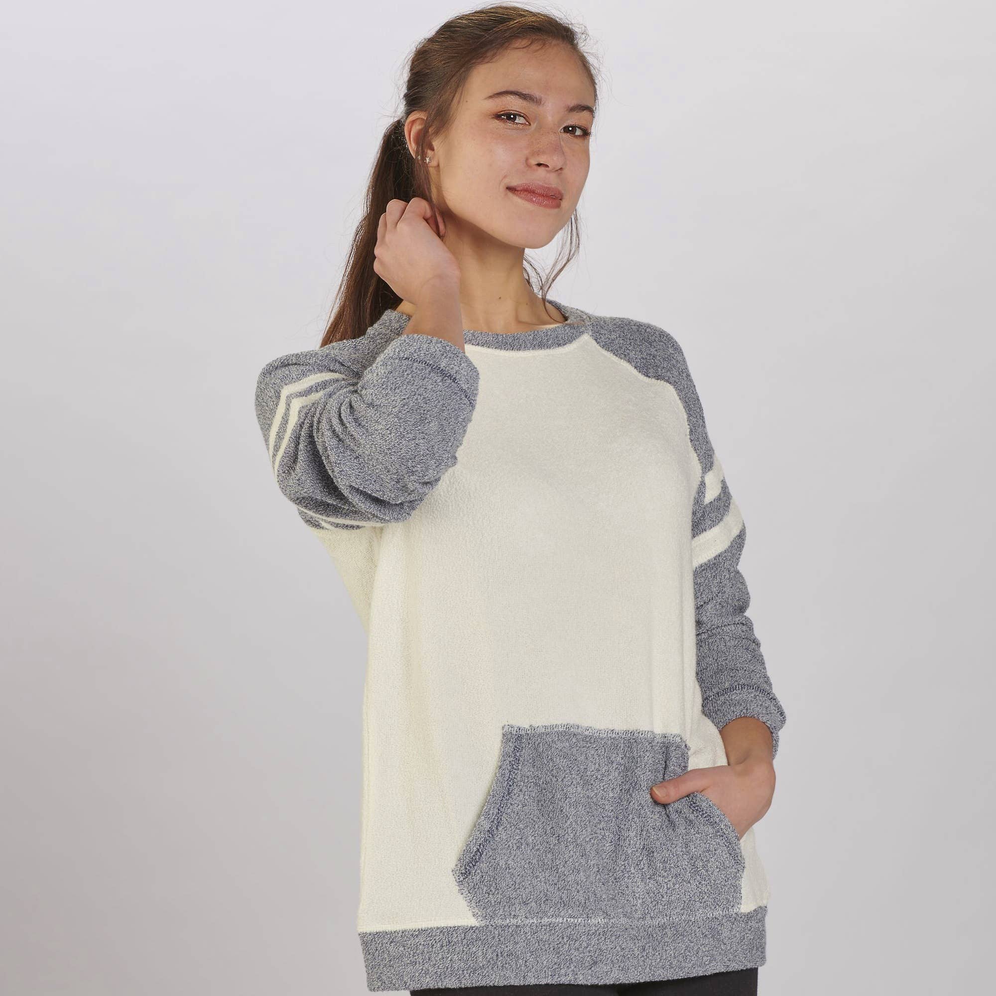 Boxercraft - Wholesale Sweatshirt - Women's - Cozy Contrast Pullover0